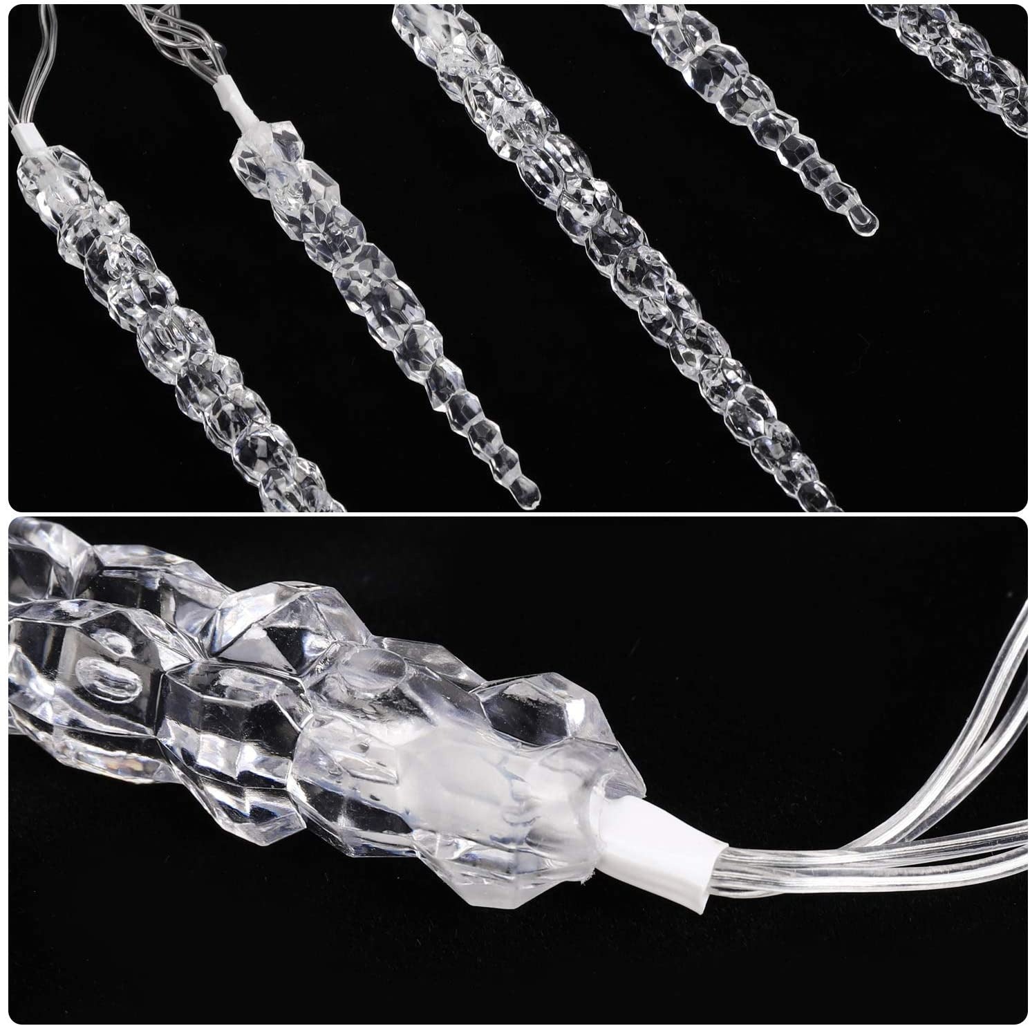 Kerst ijspegel ketting - 40 LEDs - 5 meter