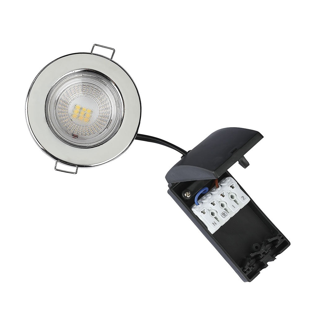 Dimbare LED spot - IP65 + Brandbestendig - Warm wit - 82mm