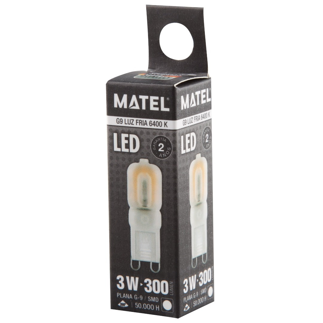 G9 - Koud Wit - 300 Lumen - 3 Watt - kunstof