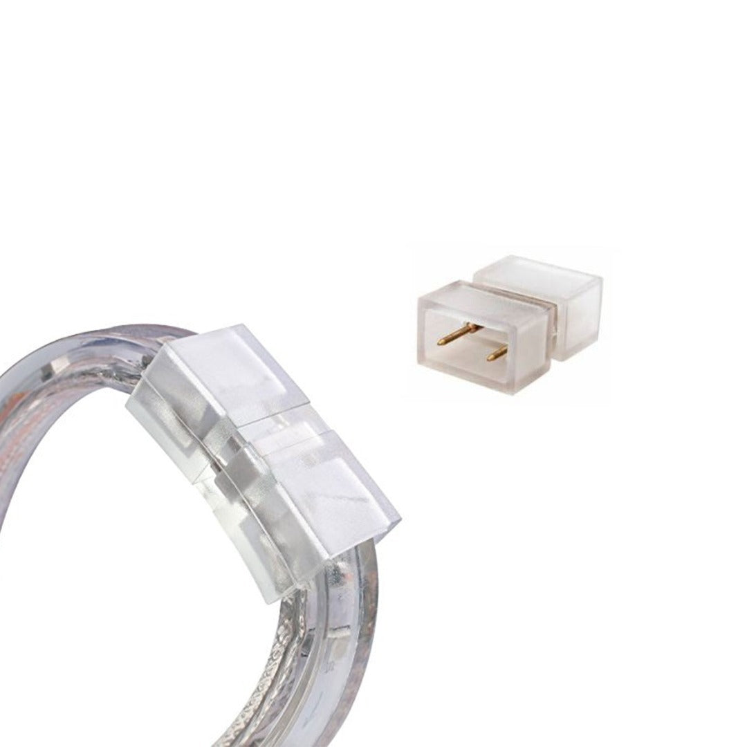 Warm Wit LED Strip - IP65 - 25 Meter - 220V - inkortbaar