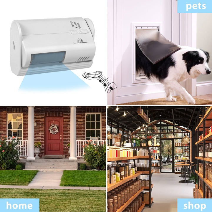 Doorgangsmelder met bewegingssensor - 70db - Op batterijen