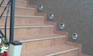 LED Buitenlamp Gevel Verlichting - Zonne Energie - Koud Wit - IP44