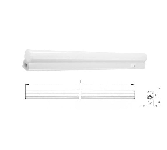 ASTAR LED Opbouwlamp 7W - 57 cm - 4000K Neutraal Wit