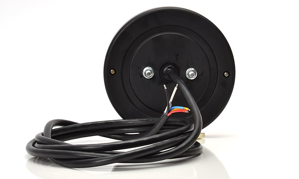 Feu arrière combiné à LED - rond 13 cm / 2,5 cm - homologué ECE - feu stop et clignotant