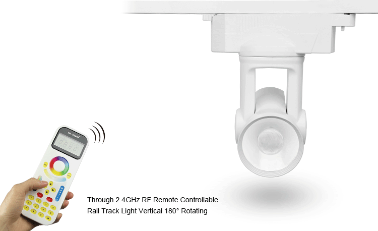 Tracklight Auto Rail - 2-Wire RGB+CW - Wit