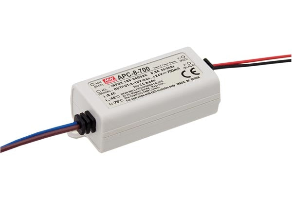 Inbouw Adapter / Voeding 6-11V / 0.7A 7.7W - MeanWell – ABC-Led