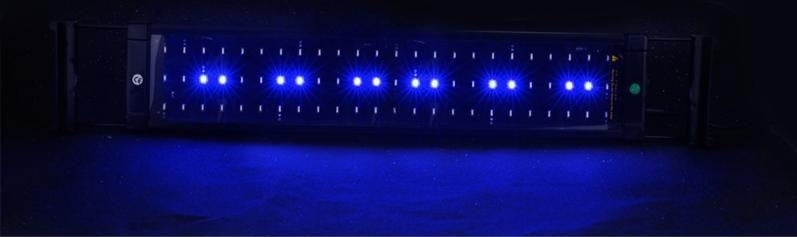 Aquarium bak LED 40cm [45-55cm] 11W 2-standen blauw / wit