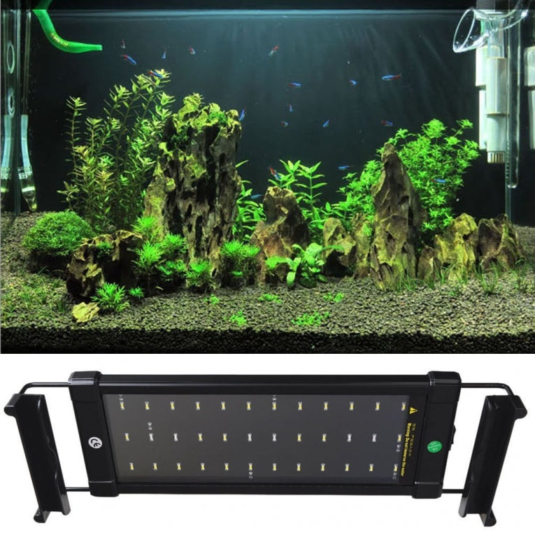Aquarium bak LED 30cm [35-45cm] 6W 2-standen blauw / wit