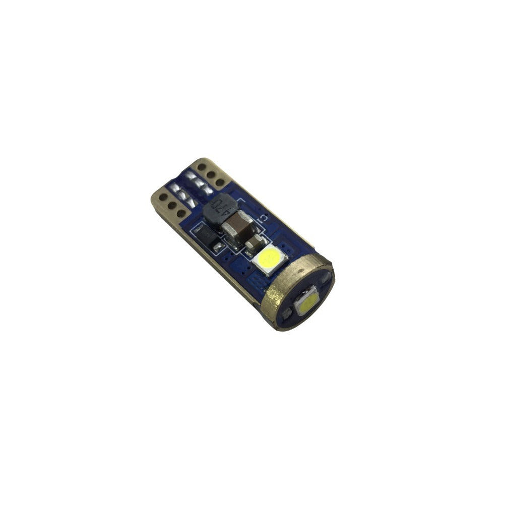 T10 LED - CANBUS - Ultra fel - 3SMD - 12V - Wit - Per stuk