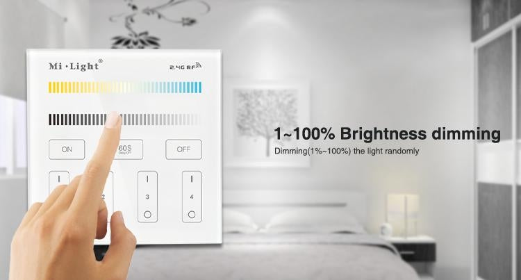 4-Zone kleurtemperatuur Smart Panel Remote Controller - B2 Mi-light 2.0