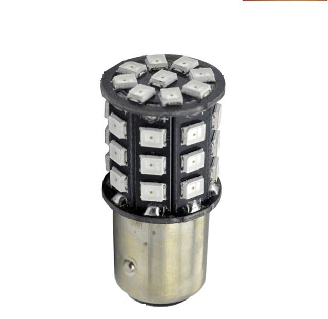 ROOD - BAY15D - LED - 33 SMD - 2835 - 12V