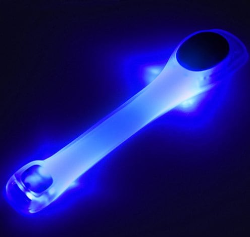 Hardloop verlichting voor arm en been - Blauw