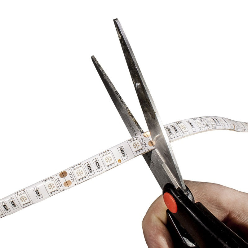 1 meter koud wit led strip waterproof - IP65 - 60Leds/m - 12V