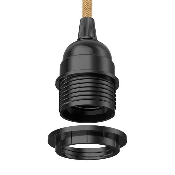 Suspension E27 - 3 mètres - Avec interrupteur - Cordon