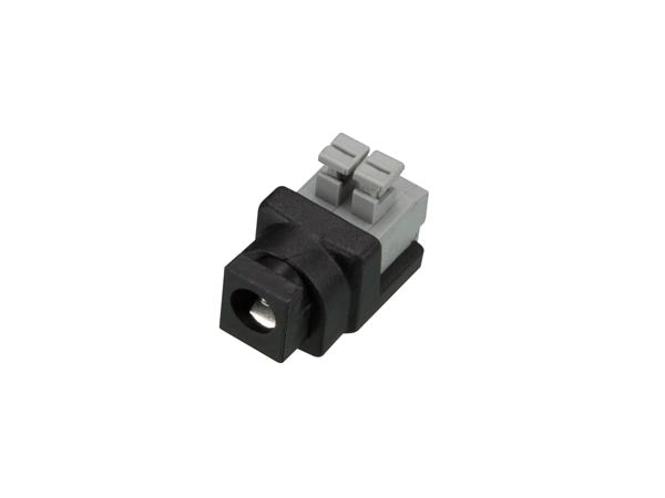 Female connector / veerklemaansluiting 5.5 x 2.1mm
