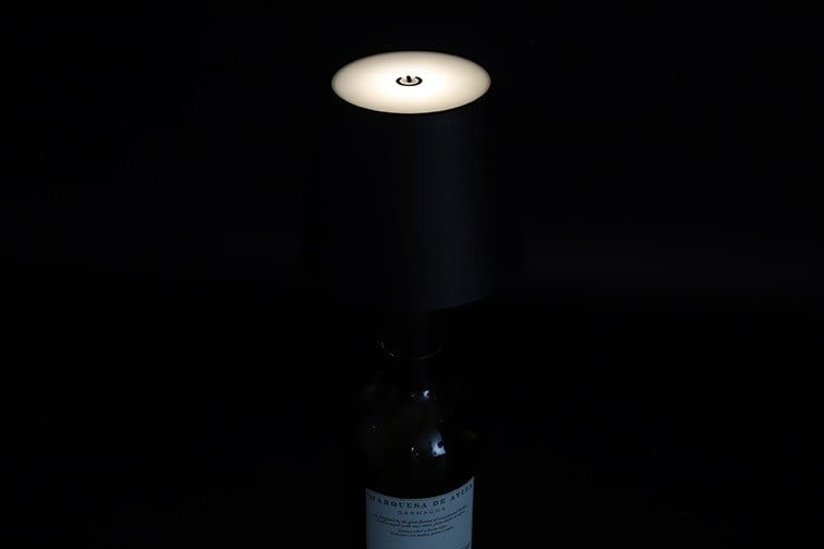 Lampe de table sans fil – Commande tactile – 3 couleurs d'éclairage – Rechargeable par USB-C