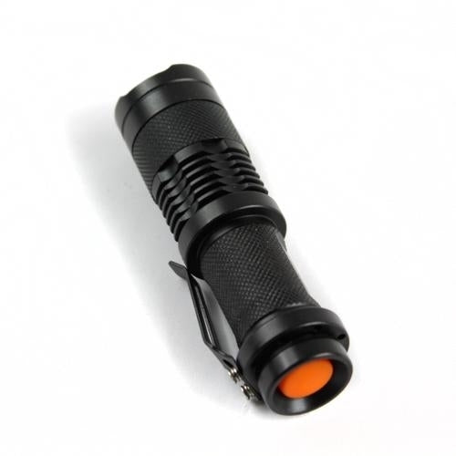 ABC-led 300 Lumens LED zaklamp mini black 9,3 CM ABC-led