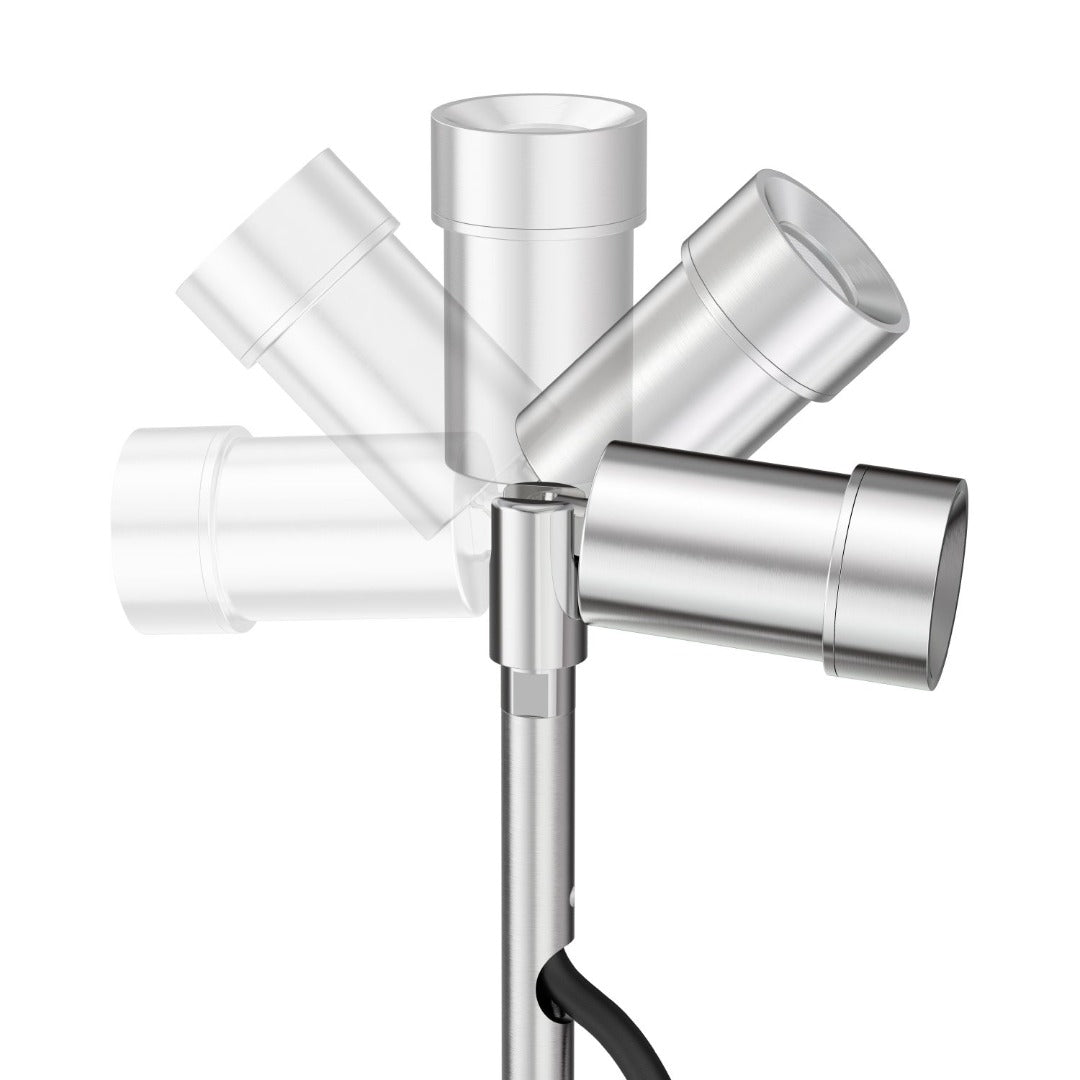 1x LED grond spot - 12V - 1,5 Watt - Complete set