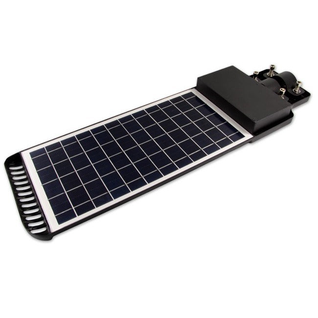 Solar LED straatlantaarn - 40 LED - Schemer + bewegingssensor