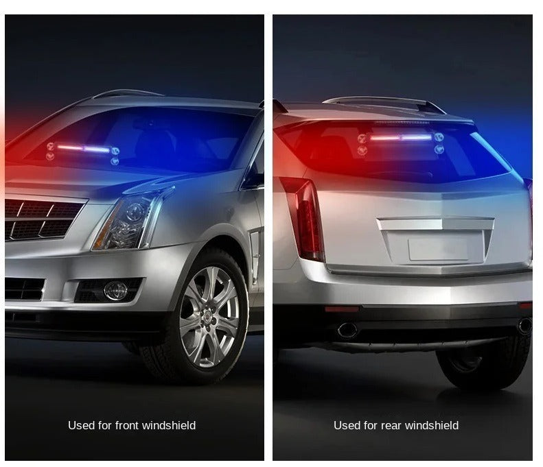 Dashboard flitser - COB LED - Oranje - 12 / 24V