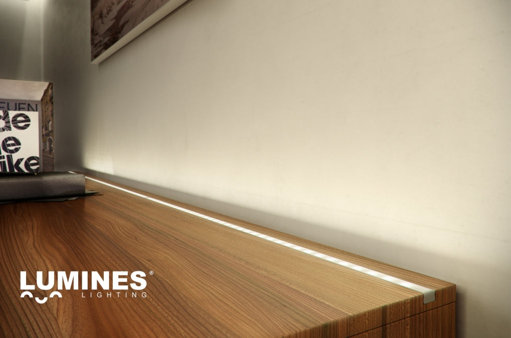 LED Profiel 2 meter - Inbouw 7mm DESIGN Z - ZWART