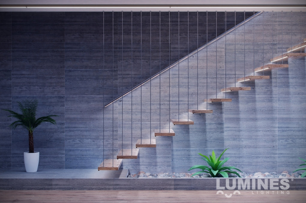 LED Profiel 2 meter - 8x12mm DESIGN X - WIT