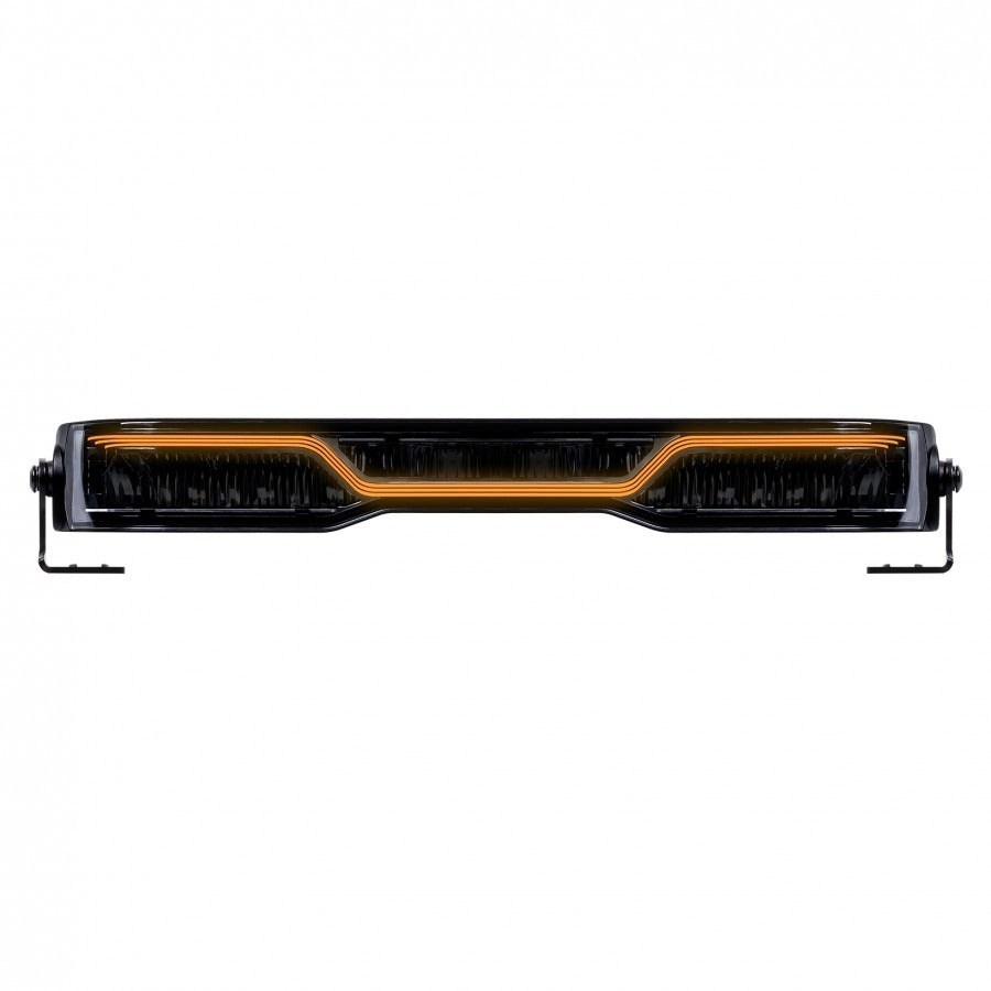 LED bar oranje wit – DRL – flitsfunctie – 52 cm – 108 LED’s – IP69K – R65