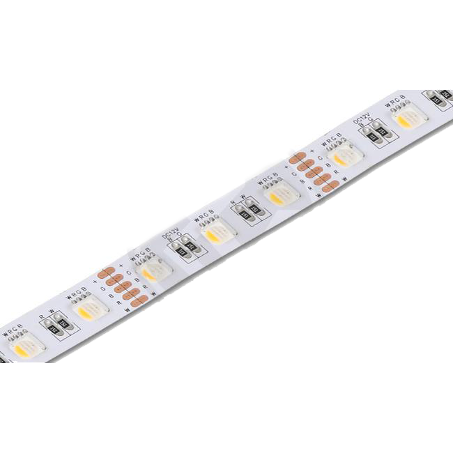 5 meter RGBW (Warm wit) led strip - DUAL LED - 60Leds/m - 12V