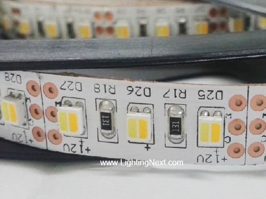 5 meter CCT  led strip DUAL LED - 120Leds/m - 3528 - 24V