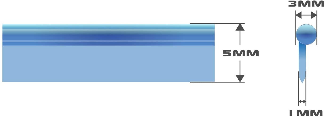 EL wire - ROOD - interieur verlichting - 12 Volt - 2 meter