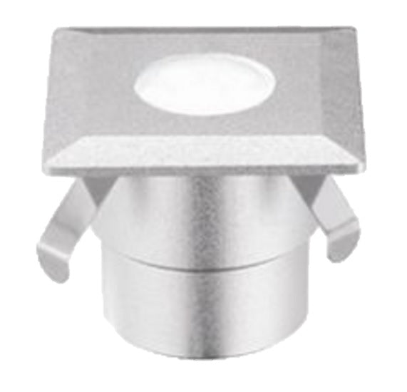 Éclairage LED pour terrasse - Modules carrés - Blanc chaud 3200K - IP67 - Lot de 5