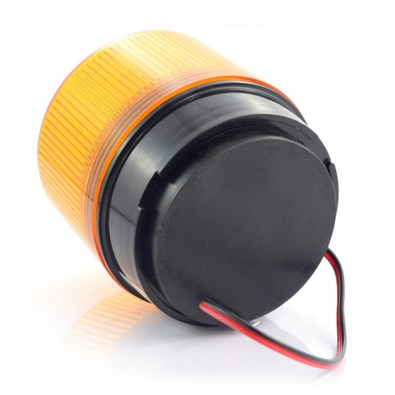 ORANGE magnetic rotating light - 12V - IP65