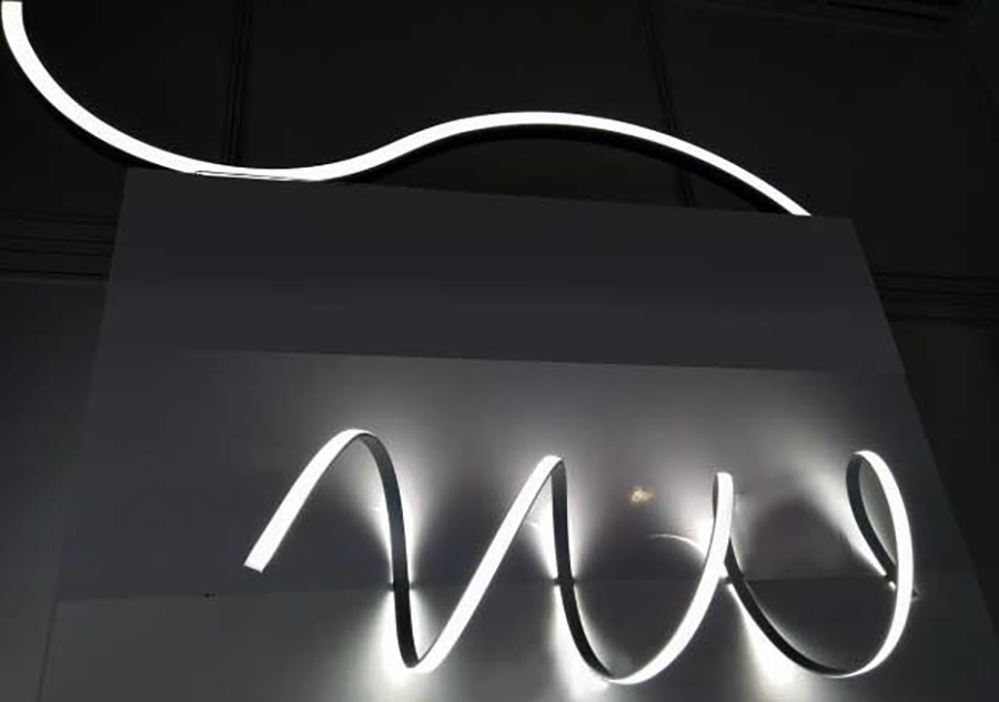 LED Profile 1 meter - 4mm slim flexible - ultra flat – ABC-Led
