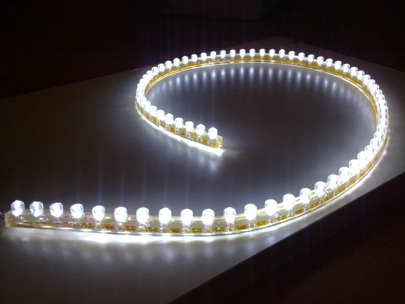 Bande LED flexible blanche à 48 LED pour aquarium