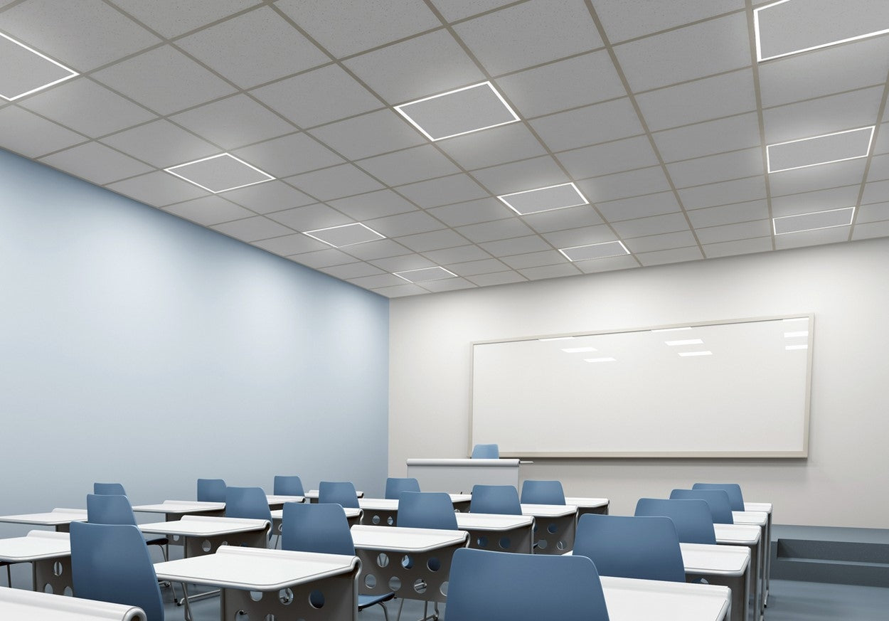 LED paneel - design frame light - 60x60cm - koud wit