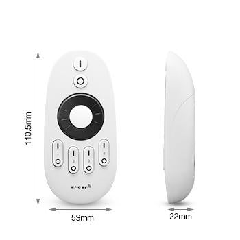 4-zone Mono Remote Controller - MiLight 2.0 - FUT006
