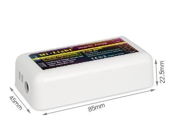 4-zone Single Color+CCT ledstrip touch RF receiver  FUT035