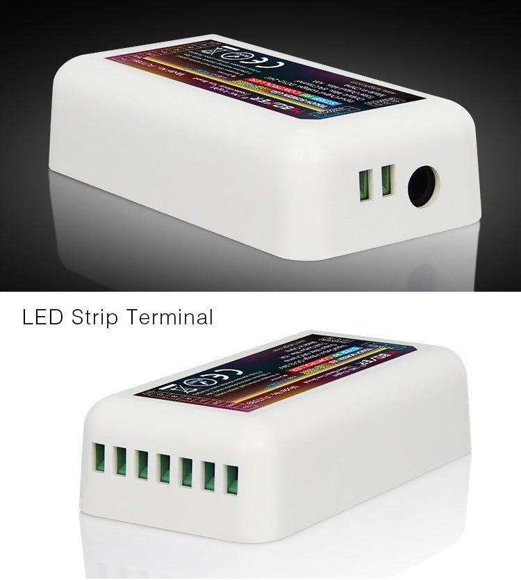 Slimme ontvanger voor ledstrip - 4 groepen - KLEUR + DUAL WHITE FUT039