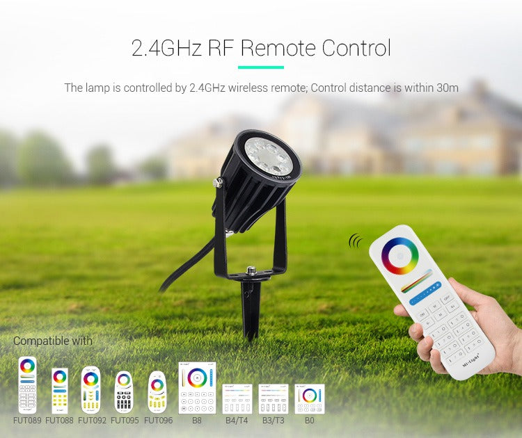 Projecteur au sol 6W RGB+CCT Mi-Light FUTC04