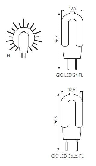 G4 LED Lamp - 1,3W - Neutraal wit - 100 Lumen