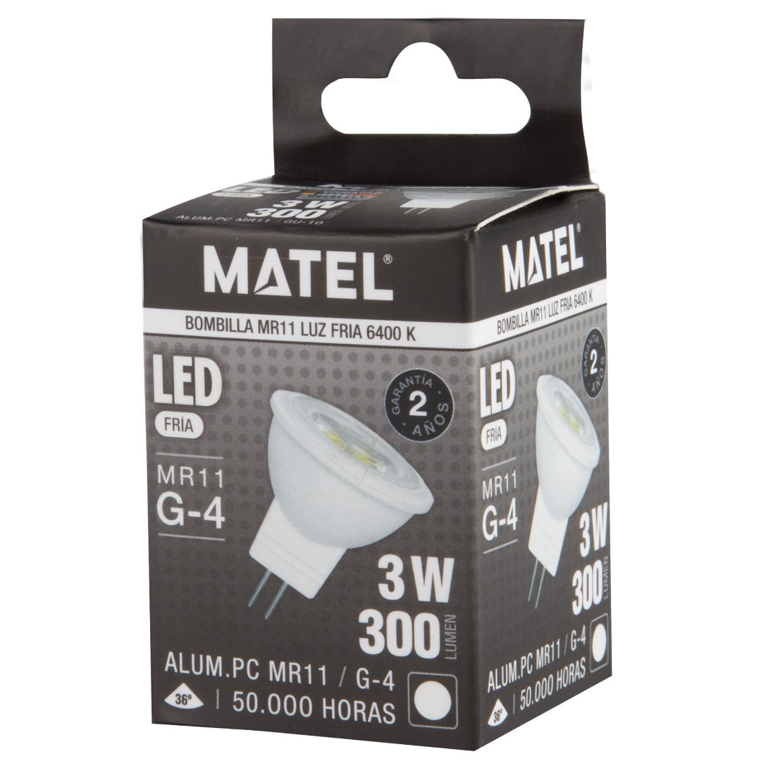 G4 LED Spot - 3W - koud wit - 300 Lumen