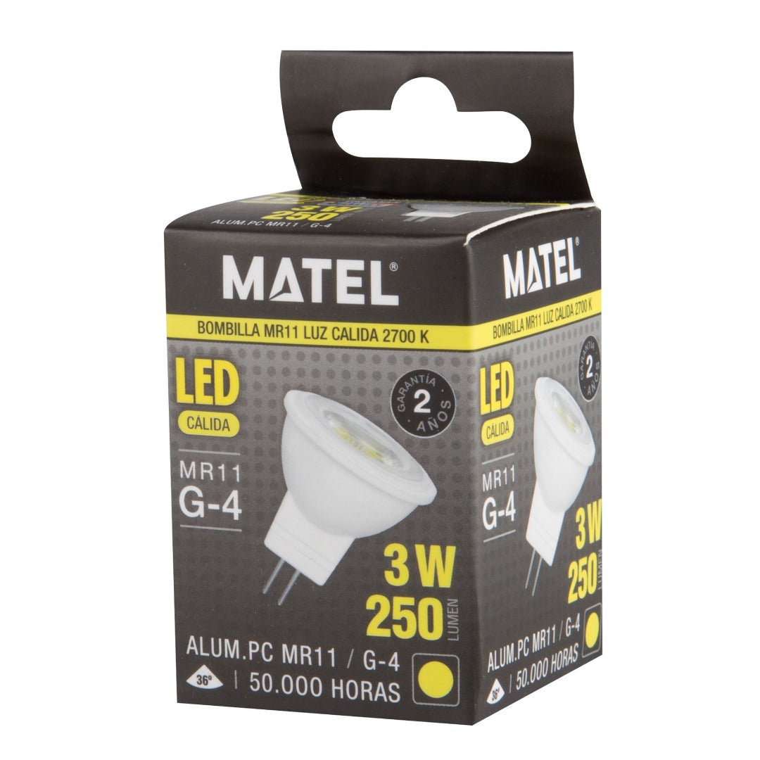 G4 LED Spot - 3W - warm wit - 250 Lumen