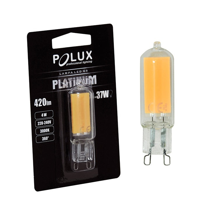 G9 - Warm Wit - 470 Lumen - 4 Watt - COB