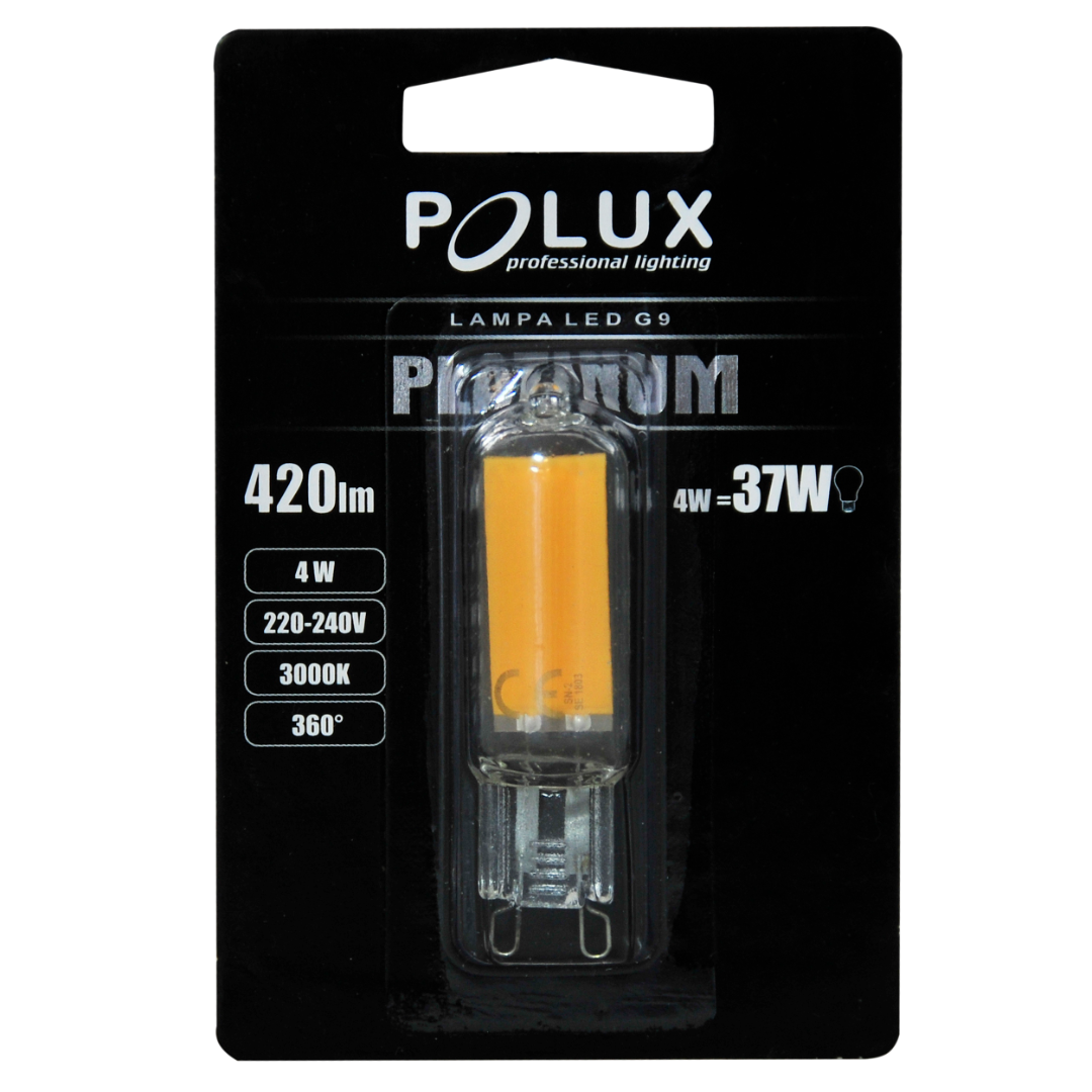 G9 - Warm Wit - 470 Lumen - 4 Watt - COB