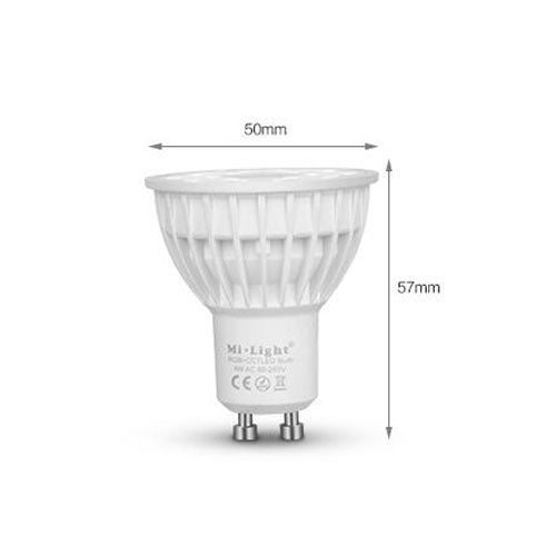 Lampe Mi Light WiFi - GU10 - Couleur + Double blanc