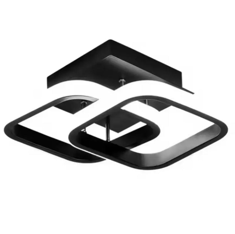 Moderne LED hanglamp zwart – 22W – neutraal wit