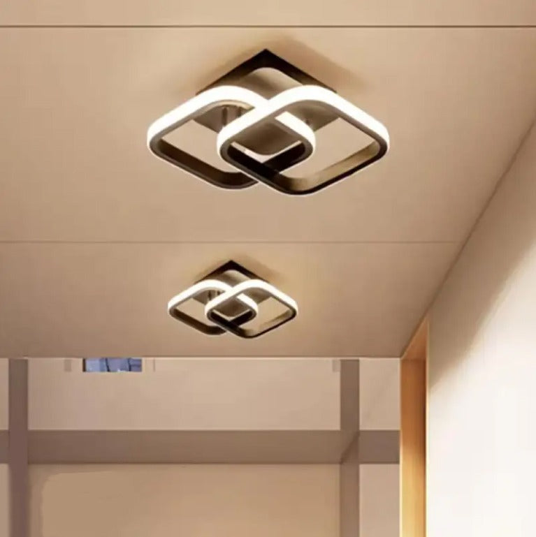 Moderne LED hanglamp zwart – 22W – neutraal wit