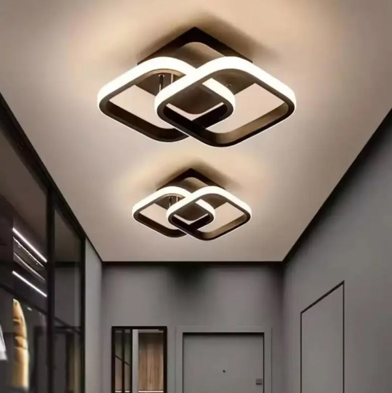 Moderne LED hanglamp zwart – 22W – neutraal wit