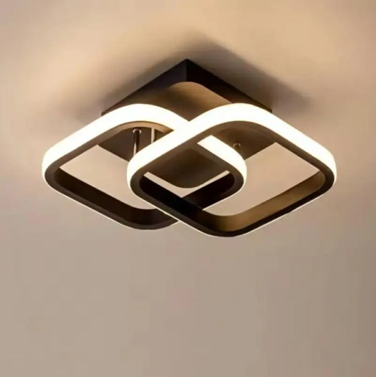 Moderne LED hanglamp zwart – 22W – neutraal wit