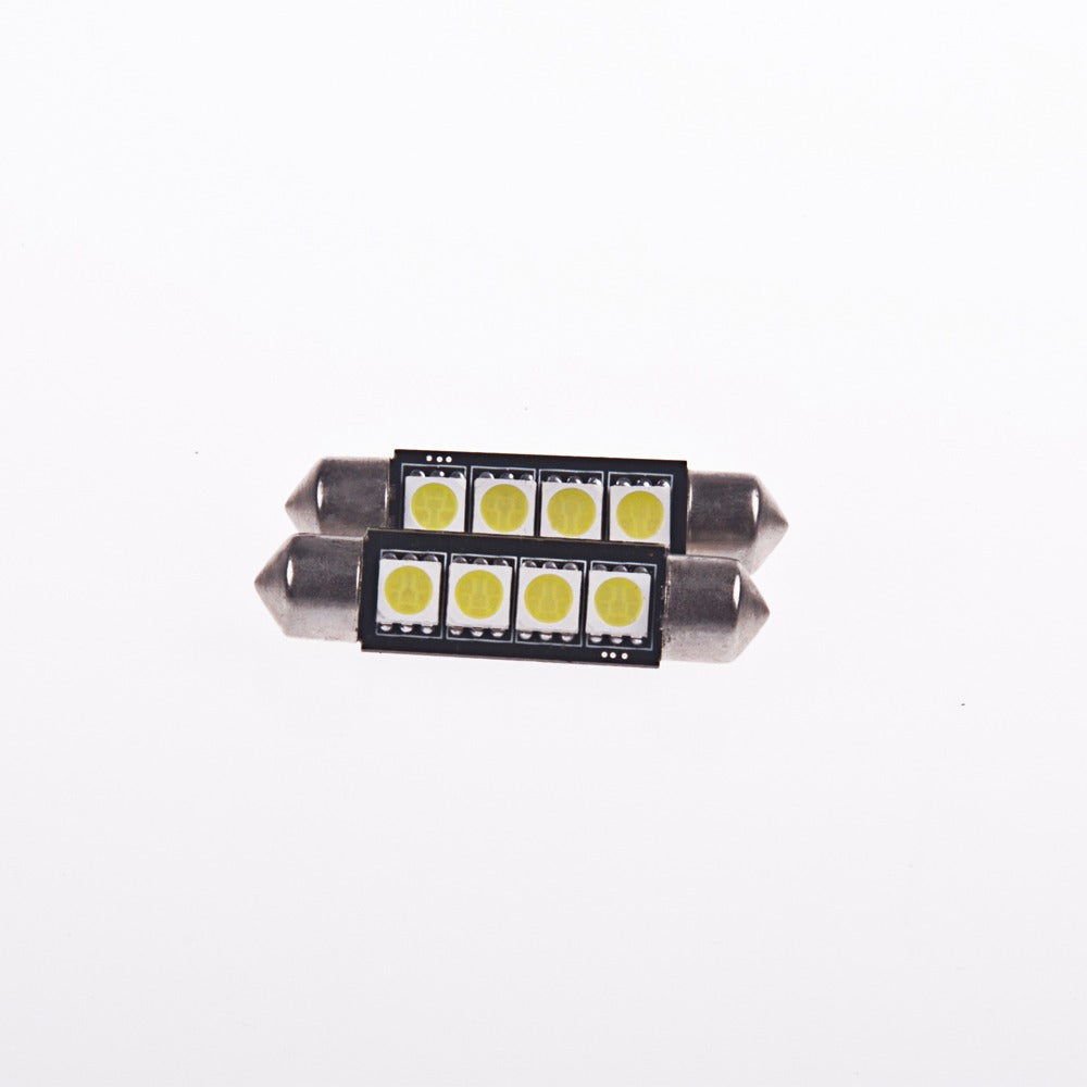42mm LED - CANBUS - 4SMD - 5050 - 2 stuks - Wit